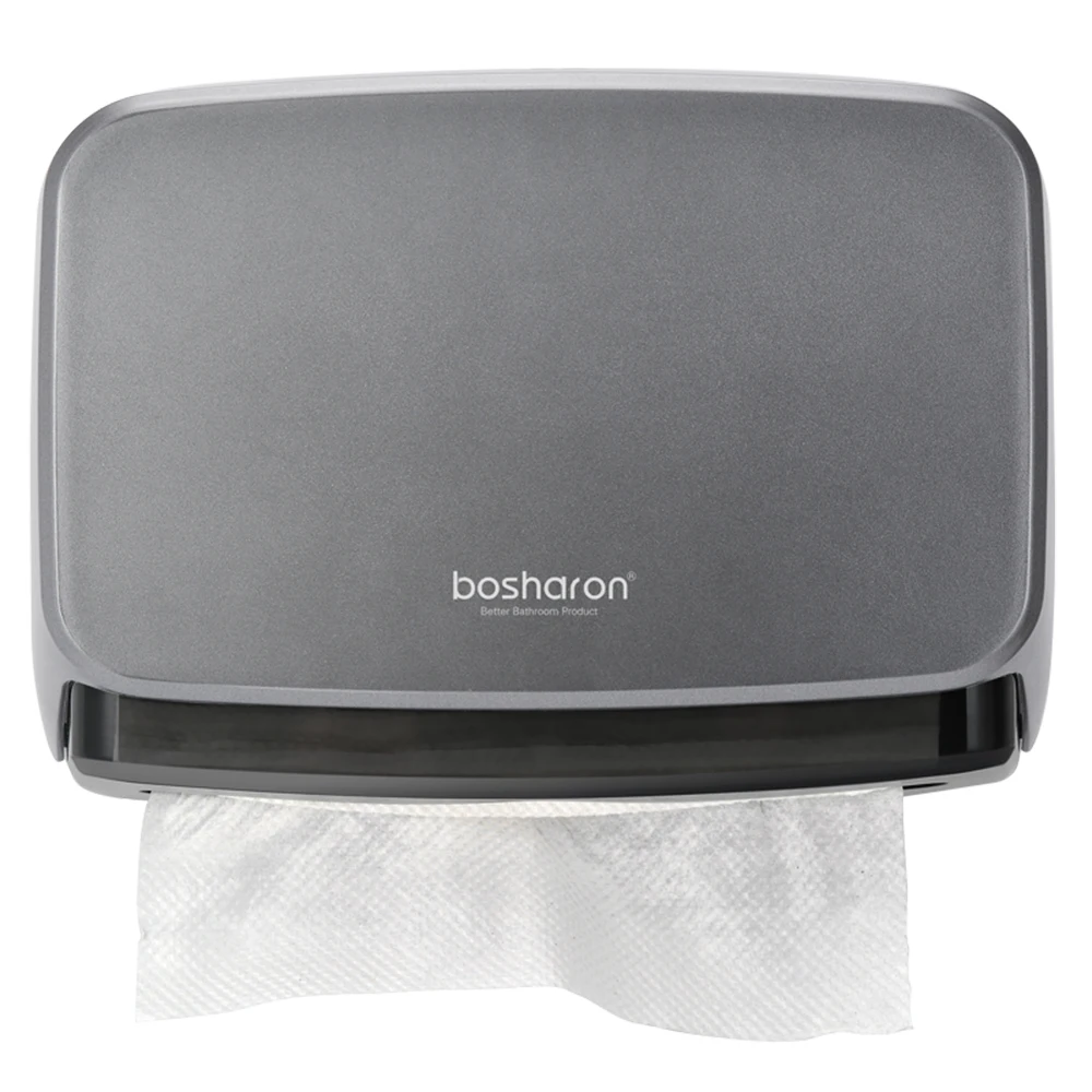 Настенная салфетница для ванной комнаты водонепроницаемый держатель кухонной бумаги портативный держатель для туалетной бумаги ручной диспенсер для бумажных полотенец - Цвет: s