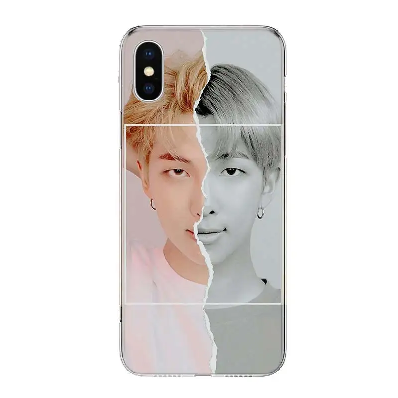 Чехол для телефона Rap Monsters RM Namjoon для iPhone 11 Pro 7 6X8 6S Plus XS MAX+ XR 5S SE 10 Ten Art TPU Coque Capa Shell