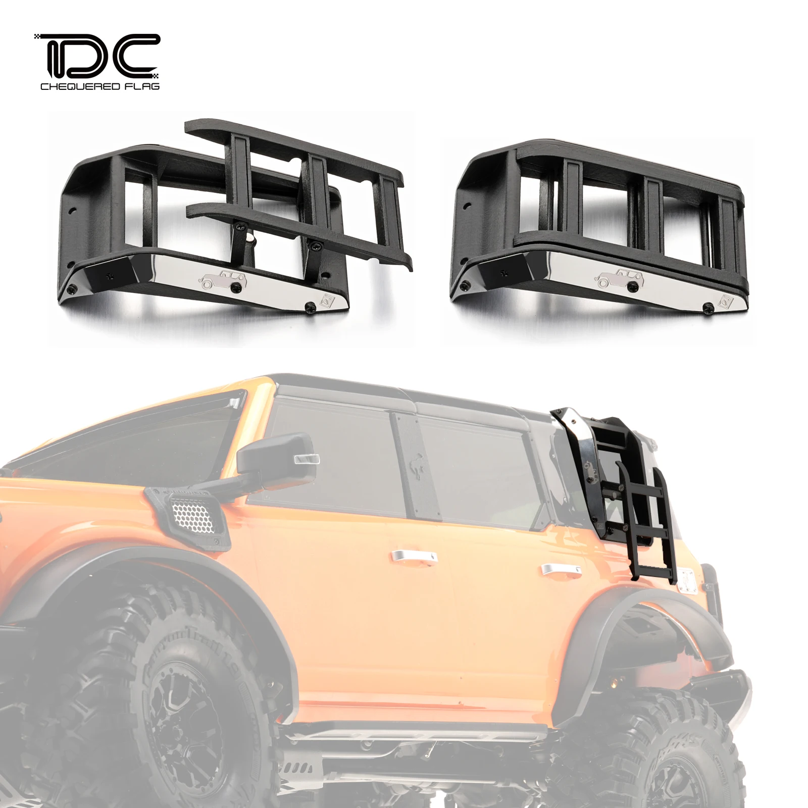 DJ 1/10 выдвижная лестница TRAXXAS TRX4 2021 Bronco SCX10 1/8 бак 300 MST Радиоуправляемый автомобиль