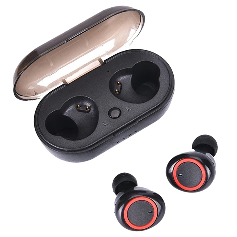 USB Bluetooth Receiver Adapter Wireless Black M2 TWS Bluetooth 5 0 Earphone Press Control Wireless Headphones