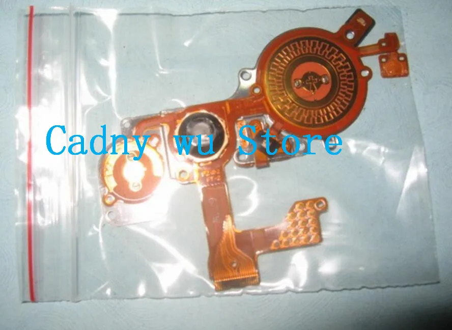 

NEW for Canon 7D back cover Rear Shell Menu Button Cable flex with joystick unit Camera repair parts