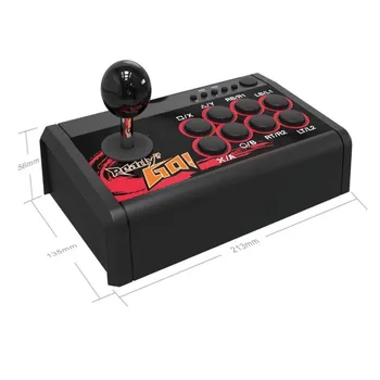 

New Fighting Stick For Swtich/PS3/PC/Android 4 In 1 Arcade Fighting Stick USB Rocker Game Controller Arcade Joystick Gamepad