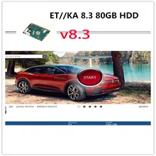 

2021 E T/ K 8 .3 V Group Vehicles Electronic Parts Catalogue Support Cars For V/W+AU//DI+SE//AT+SKO//DA,with 80GB HDD