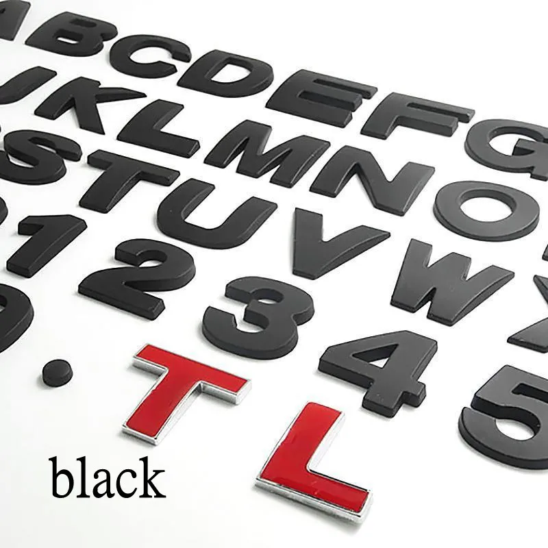 3D Metallo Alfabeto Argento Distintivo Cromo Argento Lettere Numeri Logo Adesivi Auto Decorazione Per Citroen C2 C4 C5 C4L C3 Saxo Xsara