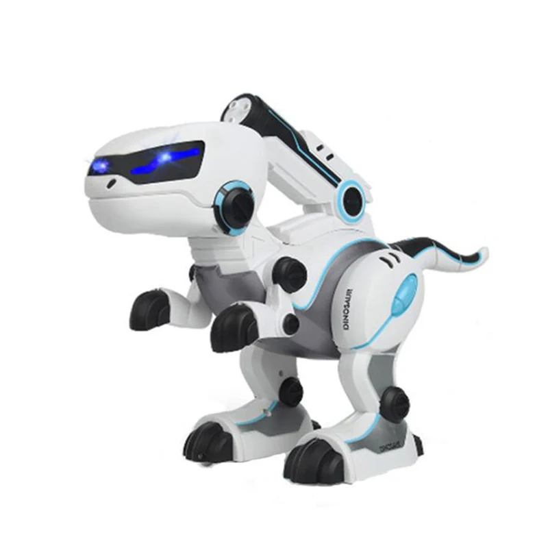 Remote Control Dinosaur Intelligent Robot Programming Feeding Launching Ball Dancing Singing Animal Dinosaur Boy Toy Gift