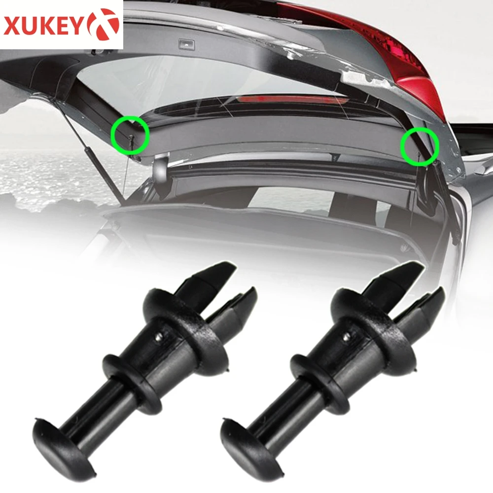 2pc Parcel Shelf clips Boot Trunk Parcel Tray Strap String Clips Hook