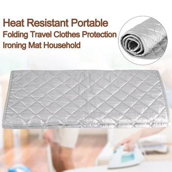 

New Ironing Mat Laundry Pad Washer Dryer Cover Board Heat Resistant Blanket Mesh Press Clothes Protect Protector