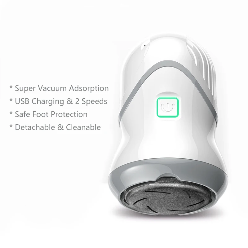 Electric Rechargeable Foot Grinder Heel Dead Skin Filing Peeler Portable Callus Removal Hard Cracked Skin Pedicure Care Kit, electric foot grinder, electric foot file, electric foot callus remover
