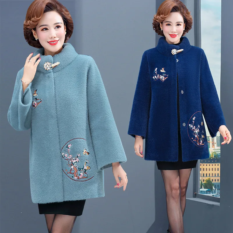 Women Winter Jacket High Quality Thick Imitation