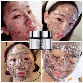 

Starry Sky Remover Blackhead Acne Off Treatment Glitter Black Peel Dots Face Mask Taste Fashion