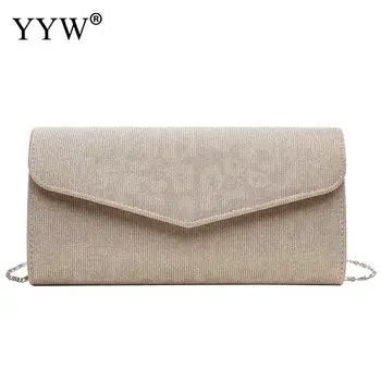 

Fashion Evening Bag Elegant Clutches Women Casual Crossbody Bags With Chain Korean Style Clutch Female Wedding Party Purse Pouch