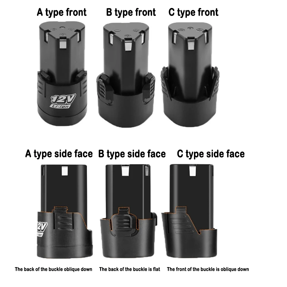 12V Electric Screwdriver Battery 1300mAh 1500mAh Rechargeable Li-ion Power Tools Electric Drill Battery power tool battery rechargeable lithium batteries