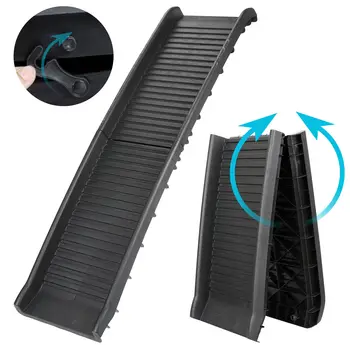 

Folding Dog Ramp Pet Ramps for SUV Cars Travel Portable Light Weight Heavy Duty