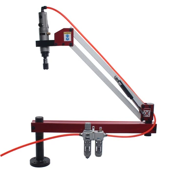 Cheap M3-16 Vertical Working Range 1500mm Pneumatic Tapping Machine Air Tapper Tools Thread Drill Overload Protection Chuck