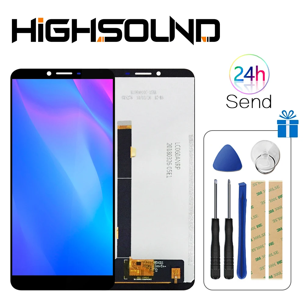 

For 5.99 inch Cubot X18 Plus LCD Display+Touch Screen 100% Tested Screen Digitizer Assembly Replacement +Free Tools