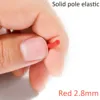 New 3m/6m/10m Solid Core Pole Elastic Diameter 1.8-3.2mm Fishing Lines 4 Colours Latex Tube Retention Rope Fishing Tackles 3