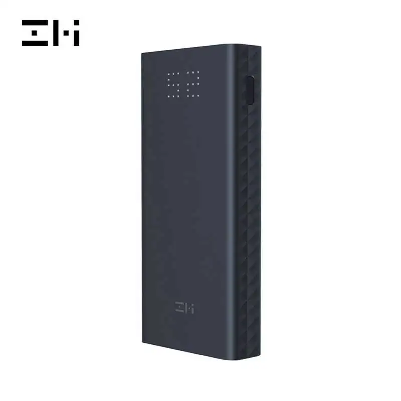 Цена ZMI 20000 mAh power Bank Hub QC 3,0 зарядное устройство адаптируется к компьютеру pd Белый Черный Цвет power bank для ноутбука macbook QB822