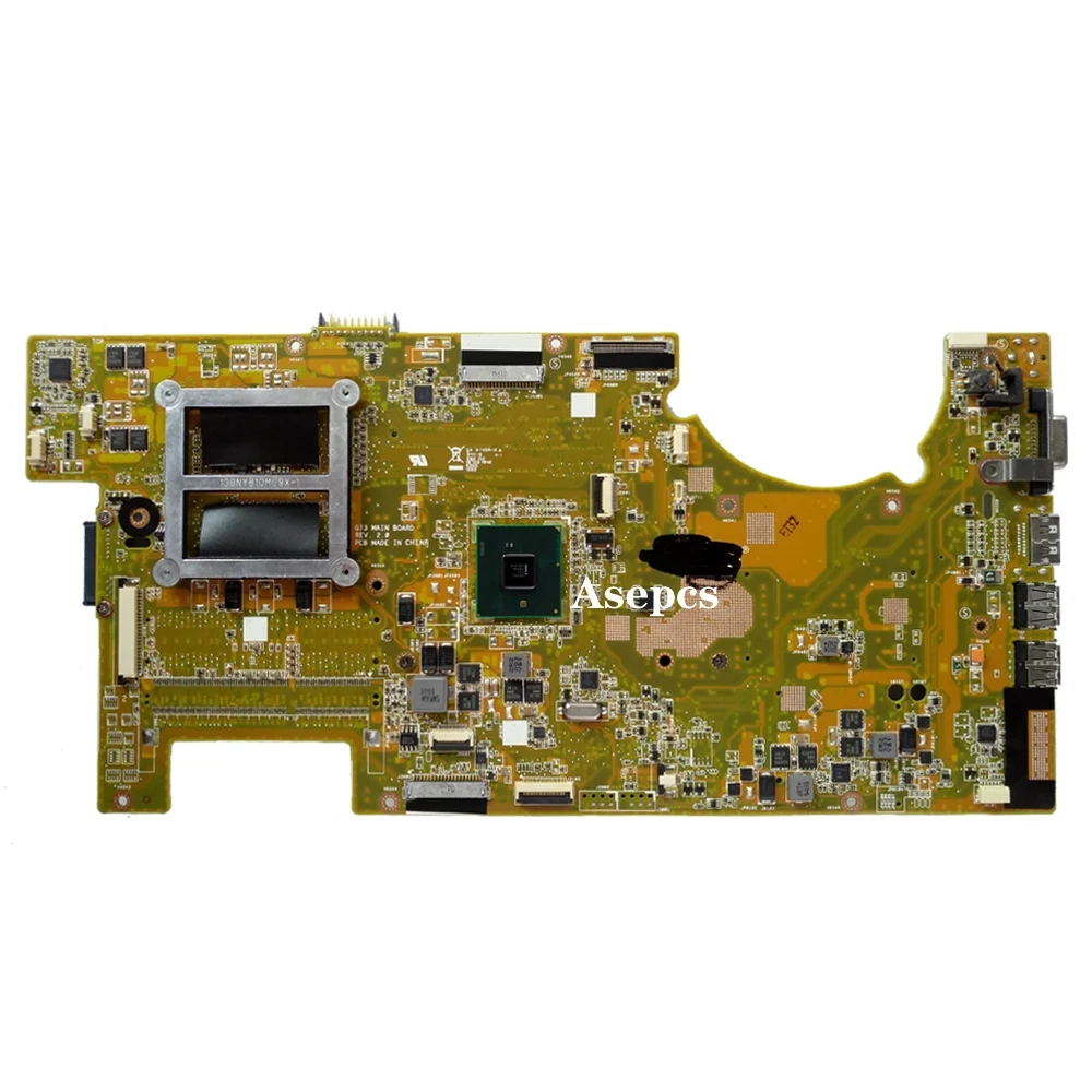 Akemy G73 Материнская плата для ноутбука ASUS G73JH G73J тест оригинальная материнская плата HM55 поддержка HD5870 2* слота