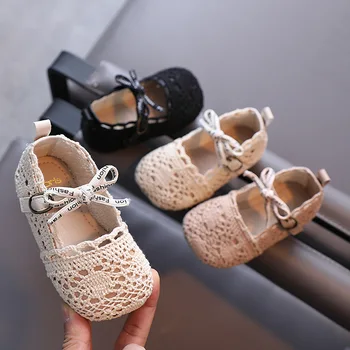 

Autumn Baby Girls Casual Shoes Lace Princess Shoes Baby Baby Soft Bottom Toddler Shoes Children's Shoes