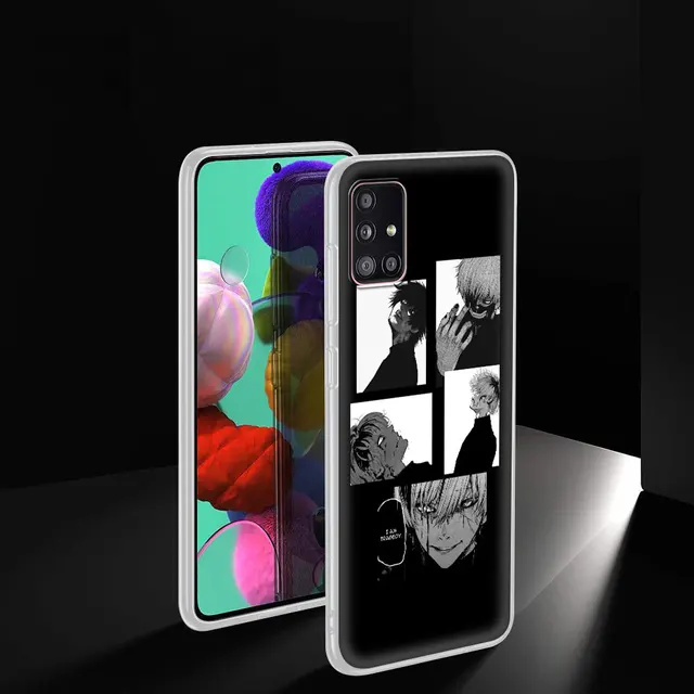 Anime Tokyo Ghouls Horror Case For Samsung Galaxy A51 A71 A21s A31 A41 A42 A52 A72 5G A01 A11 A91 Phone Shell Cover Coque Fundas S08