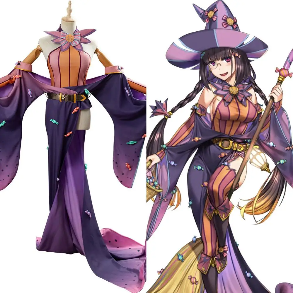 

Fate Grand Order FGO Osakabehime Cosplay Costume Dress Uniform Suit Outfit Adult Halloween Carnival Costume Women Custom Made