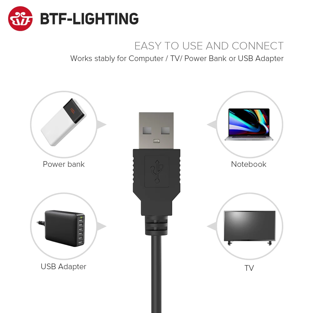USB мини WS2812B контроллера 3 ключа 4 для пикселей Светодиодные ленты светильник WS2811