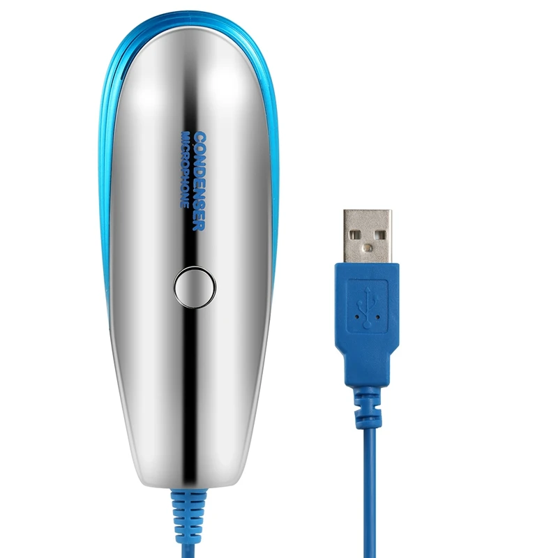 SF-500B профессиональный конденсаторный микрофон всенаправленный USB соединение со складной штатив для Camgirl прямая трансляция