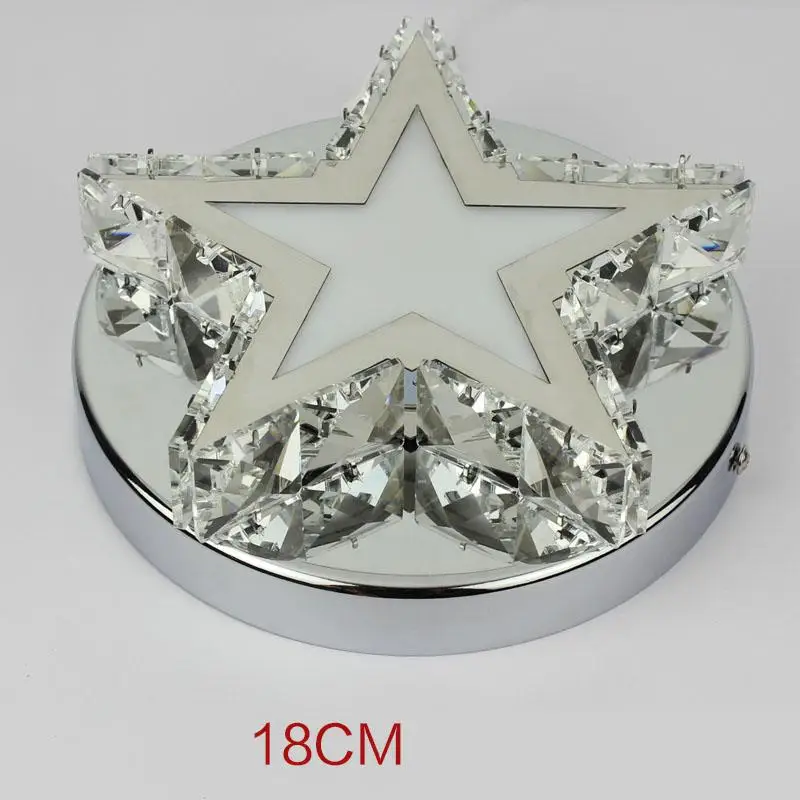 Crystal Corridor Led Ceiling Light Corridor Porch Hall Entrance Five Star Dining Room Lights Living Room Ceilling Lamp