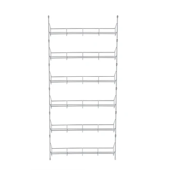 

4/5/6 Layers Wall Mount Spice Storage Organizer Pantry Kitchen Standing Rack Shelf Holder Spice rack organizer