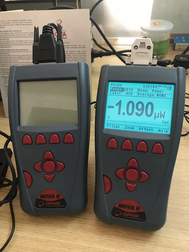 IsraelOPHIRlaserpowermeterL50150150ABB26FL250ALP1DIF33