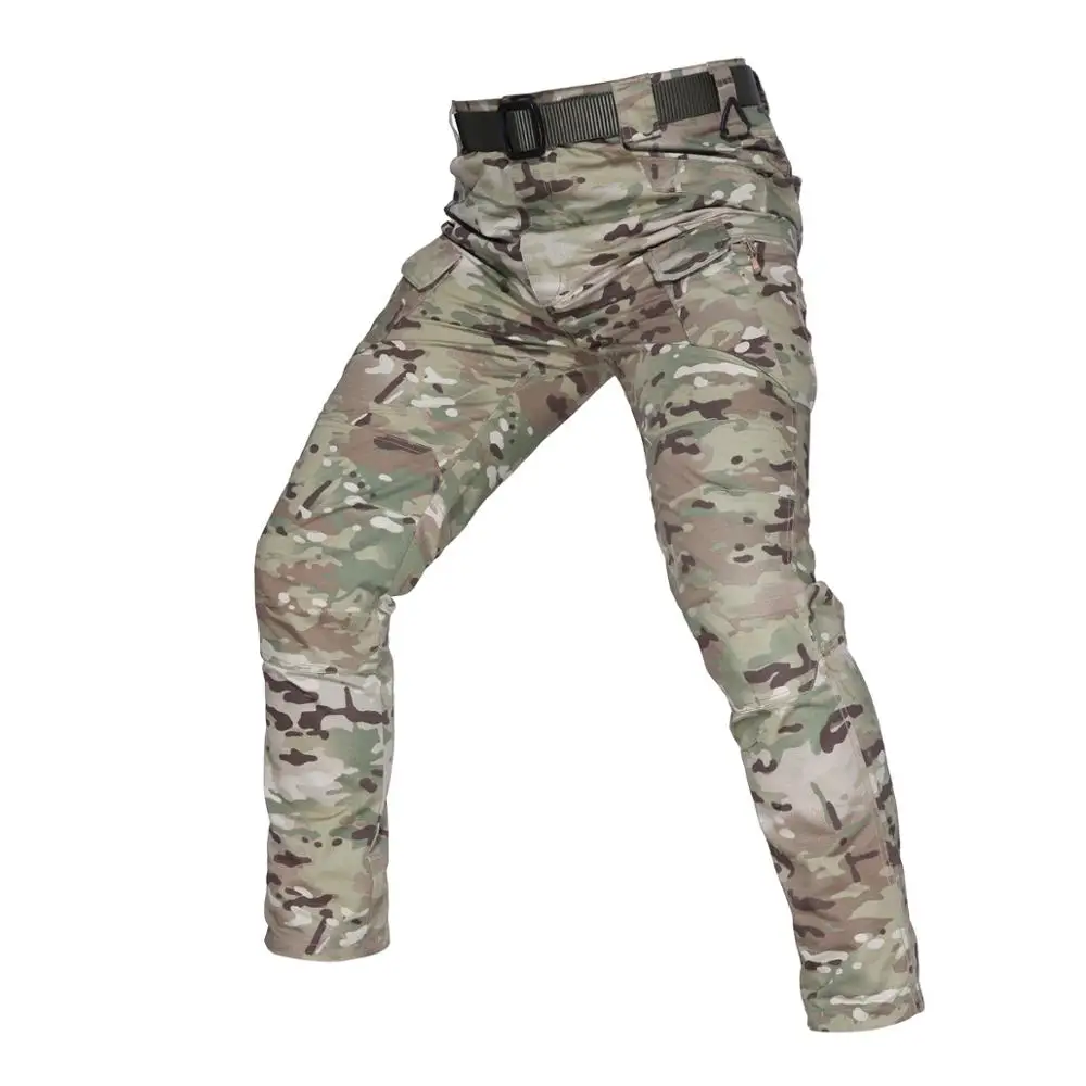 Camouflage 3 Весна-Осень Камуфляжный мужские брюки, тактические военные повседневные брюки карго мужские водонепроницаемые мужские брюки карго - Цвет: Camouflage 3