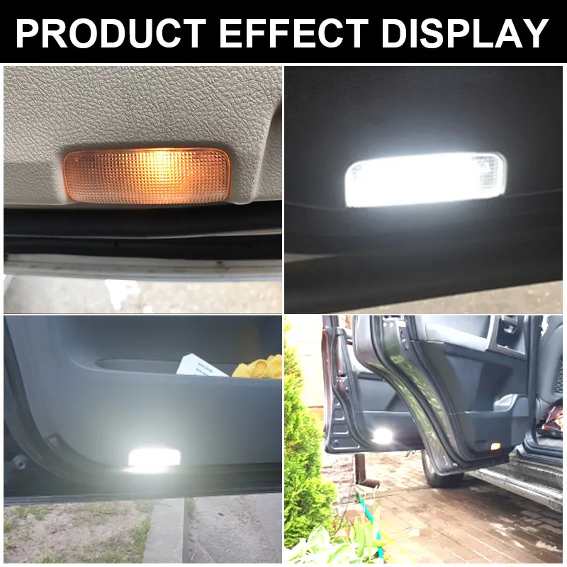 Für Lexus IS ES GS RC LS RX Serie 240 300 330 350 400 450 460 500 570 GX460 LX570 HS250h SMD Led Tür Courtesy Fußraum Lichter – Detail 5