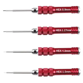 

HSS Red Handle Hex Screwdriver Tool Set for RC Helicopter Repair Tools