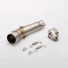 Motorcycle 51mm Exhaust Muffler Middle Link Pipe For Honda NC700X NC750S NC750X 2012 to 2016 2017 2018 NC 700 750 S / X Slip-on