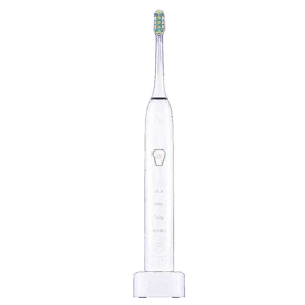 Electric toothbrush whitening induction charging sound wave private model electric toothbrush gift
