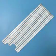 Замена светодиодный подсветка 10 лампы для LG 5" ТВ 50LN5400 50LA620V 6916L-1276A 6916L-1273A 6916L-1272A 6916L-1241A 50LA6208