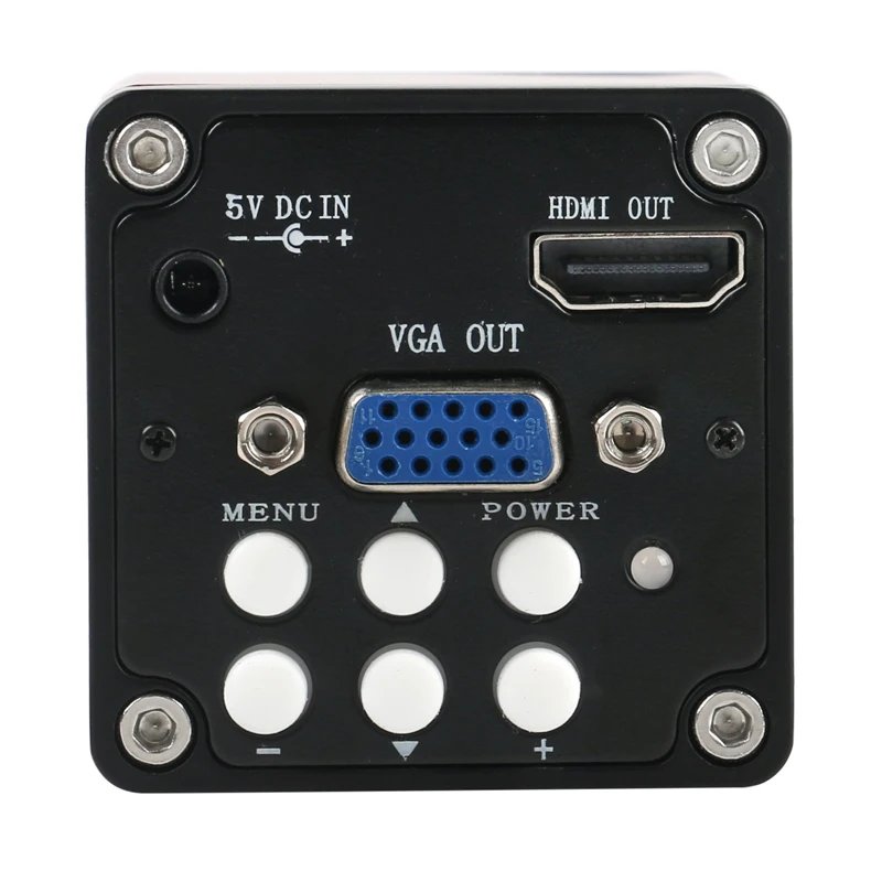 US $68.04 1080p 720p Hdmi Vga Digital Electronic Video Microscope Camera 100x C Mount Lens 56 Led Ring Light Table Stand For Pcb Repair