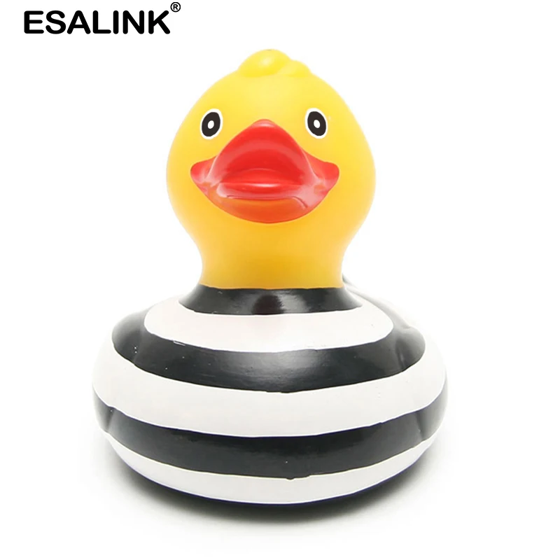 ESALINK 9 5 см детские игрушки для ванной ПВХ резиновые черно белые полосатые детей