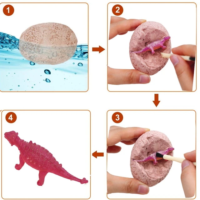 Excavation Archeology Set Creative DIY Early Education Parent-child Puzzle Child Toys Small Dinosaur Fossil Skeleton Model Toys 3