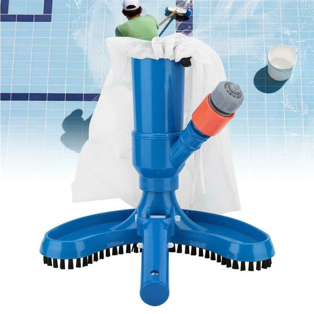 

Vacuum Suction Cleaning Tools Swimming Pond Home Brush Outdoor Tub Quick Connect Mini Jet Pool Cleaner Garden Floating Objects