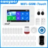 Awaywar Alarm System supports WiFi and GSM for Smart home Security Burglar compatible with Tuya IP Camrea ► Photo 1/6