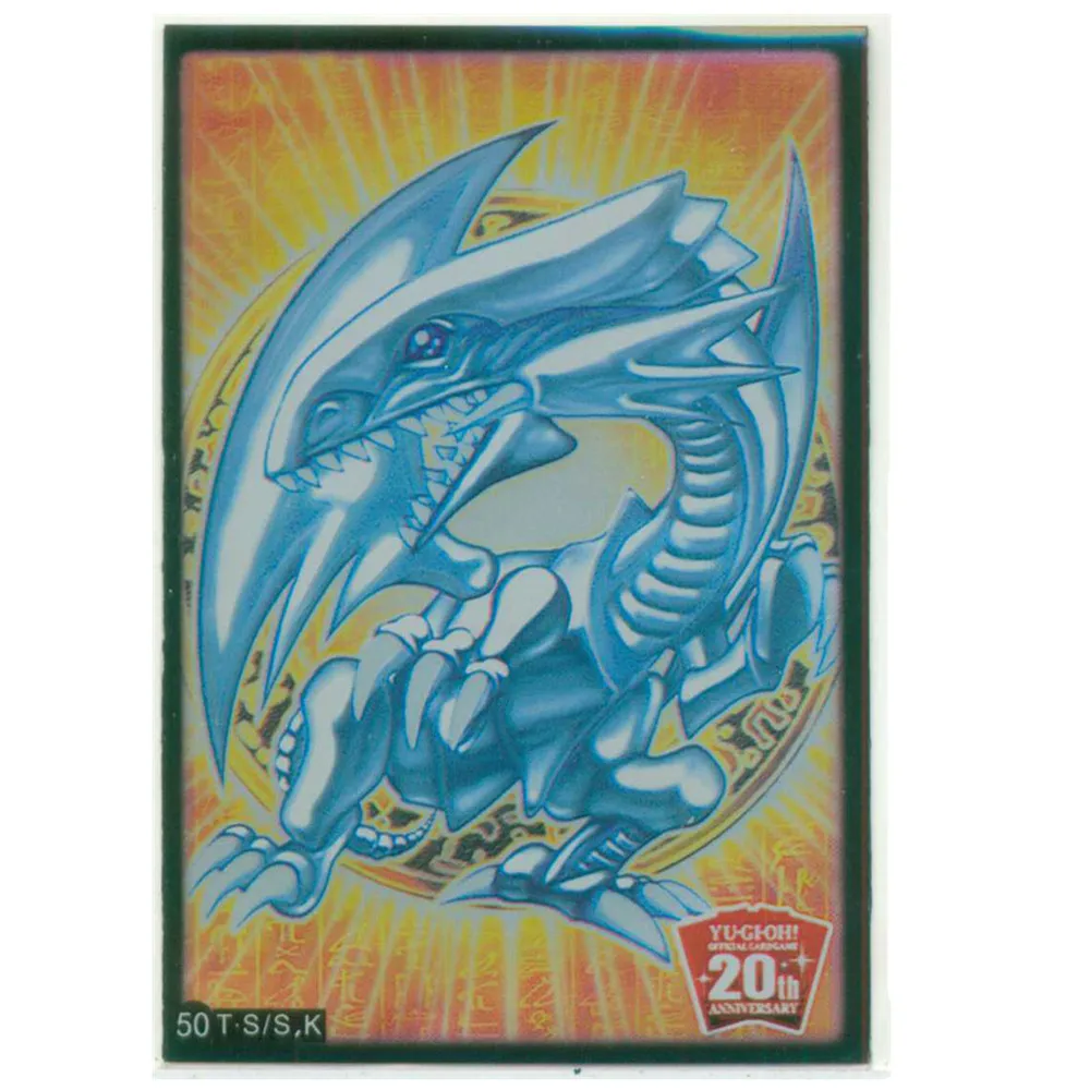 Blue-Eyes White Dragon Chaos Max 100 Yugioh Small Size Card Sleeves Protector 