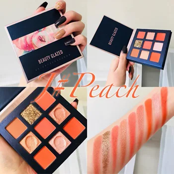 

9Color Fusion Makeup Eyeshadow Highlighter Neon Eye Pigments Matte Shimmer Eyebrow Powder Waterproof Eyeshadow Palette Maquiagem