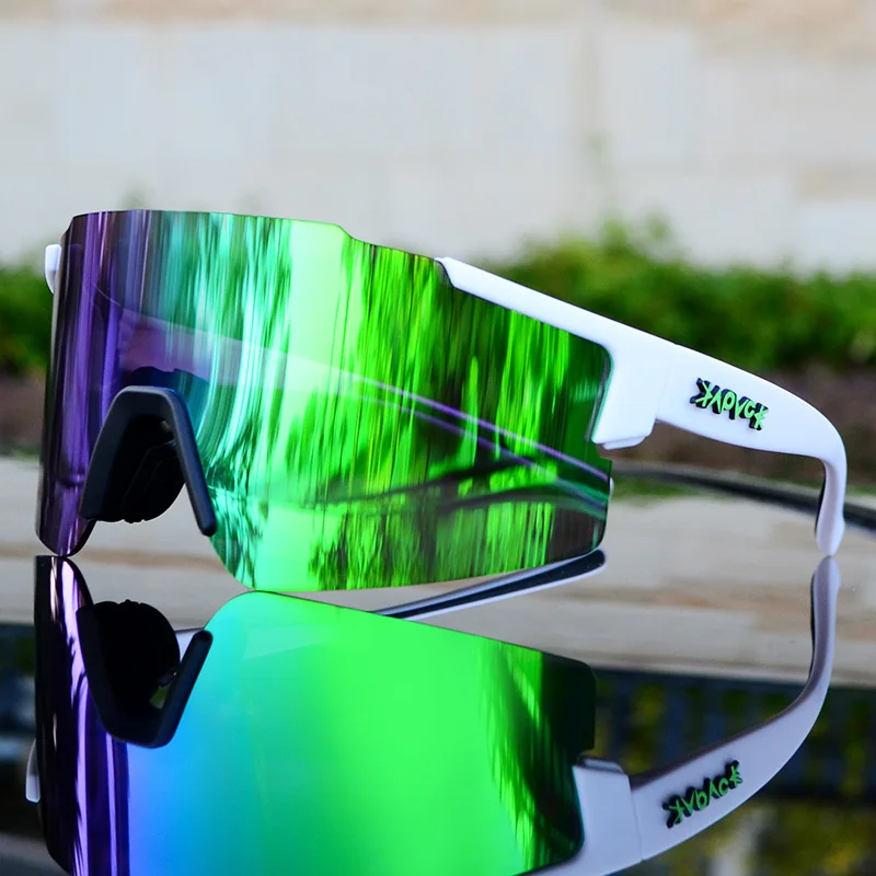 Новые фотохромные велосипедные очки MTB очки велосипедные очки спортивные солнцезащитные очки MTB велосипедные очки Oculos Ciclismo мужские UV400 - Цвет: 06