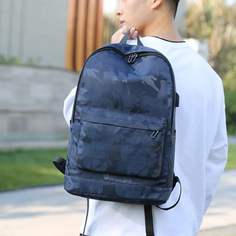 

Camouflage Backpack Large-capacity Backpack Computer Bag Korean-style Trendy Bag Casual Outdoor Fashion Backpack
