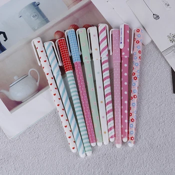 

Kawaii Gel Pencils 6/10 Pcs Colored Ink Pens Set Cute Mini Writing for Boy Girl Office School Stationery Supplies