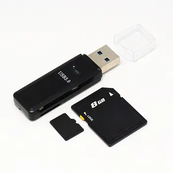 

Usb 3.0 Memory Card Reader High Speed Mmc Micro Mobile Card Reader High-Speed Computer Car Memory Size Card 2-In-1