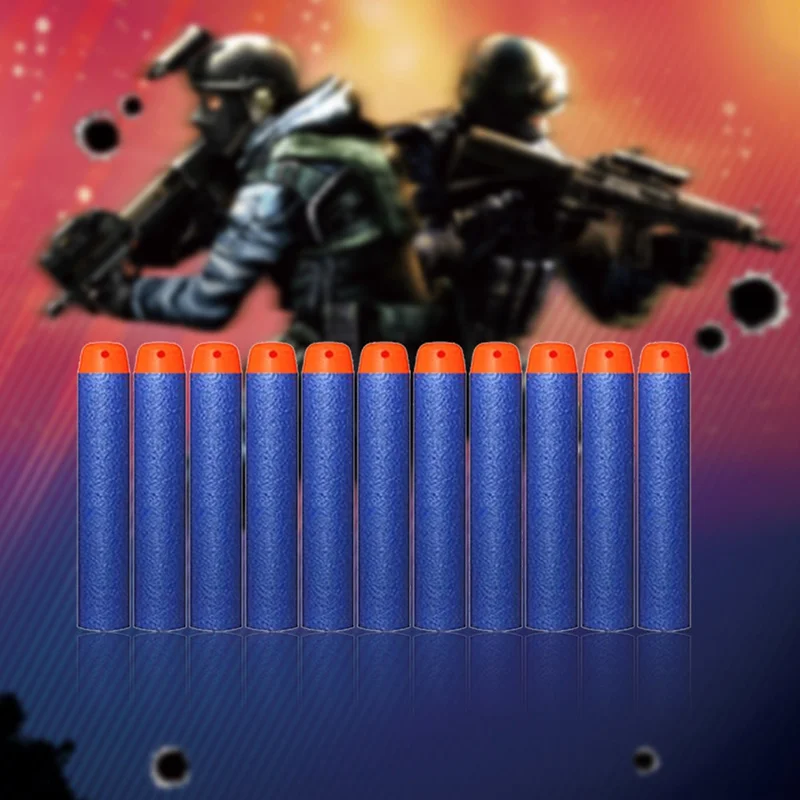 10 шт. 7,2 см пули, игрушки, пули, пустотелая головка, запасная игрушка дартс, пистолет, пули для бластеров, рождественский подарок для детей
