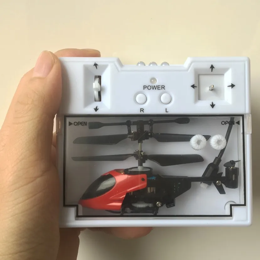 

5012 Drop-resistant Mini Helicopter Airplane 2-Channel Infrared with Gyroscope Remote Control Aircraft