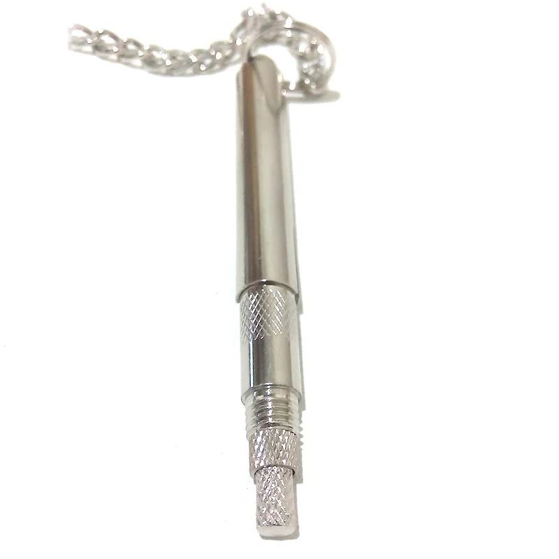 Long Brass Ultrasonic Dog Pet Whistle Adjustable Sound Waves Dog Whistles Stop Barking Dogs Train device Pet Silent Bark Control